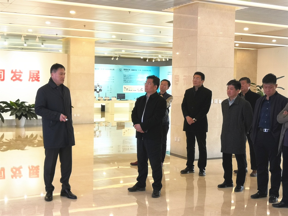 河北省青縣人民政府縣領(lǐng)導(dǎo)一行到我司參觀(guān)調(diào)研